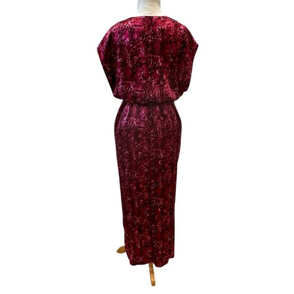 Worth 100% Silk Snakeskin Print Dress - Picture 3 of 6